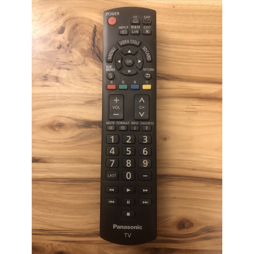 Panasonic Remote Control N2QAYB Replacement For Panasonic TV